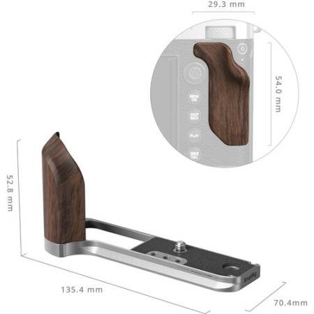 SmallRig 5265 - zestaw, płytka z uchwytem, wymiary
